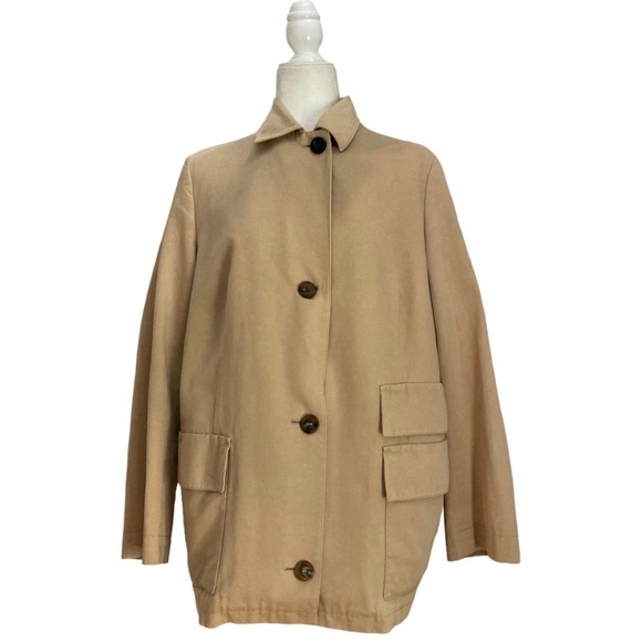 AKRIS Trench Jacket Coat adjustable to 3/4 length Option - Picture 1 of 11